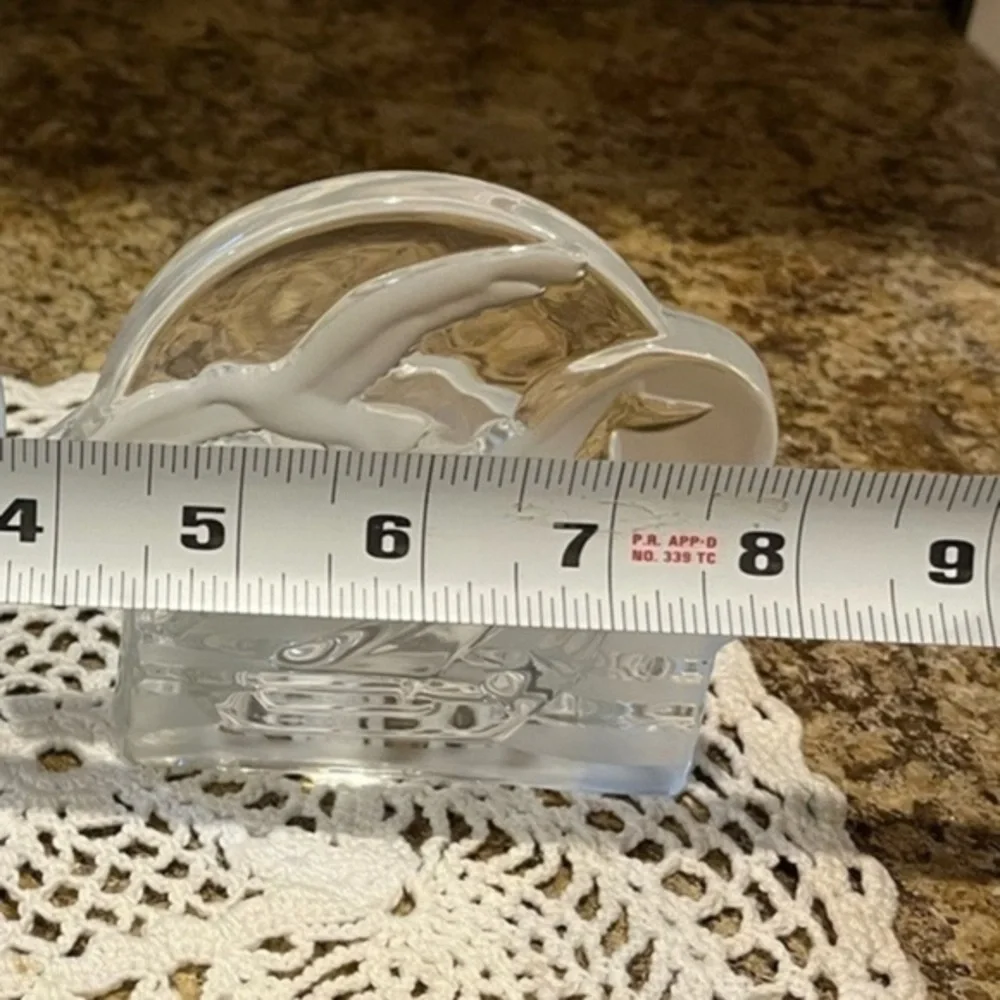 PartyLite Seagulls Glass Tea Light Holder Candle Holder